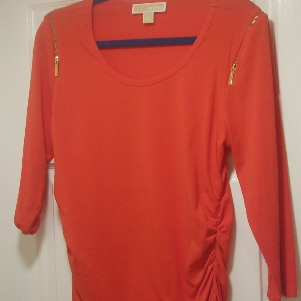 Michael Kors ruched top